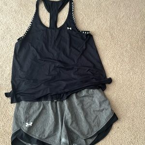 Under Amour tank & Short set. Both XL